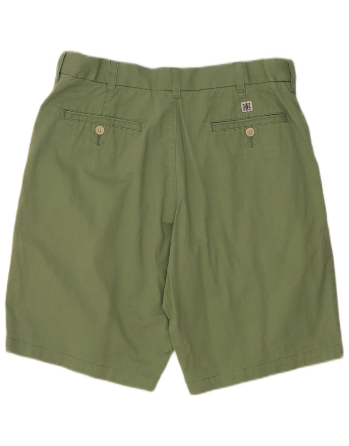 Pantaloncini chino da donna Marks & Spencer W34 grandi in cotone verde