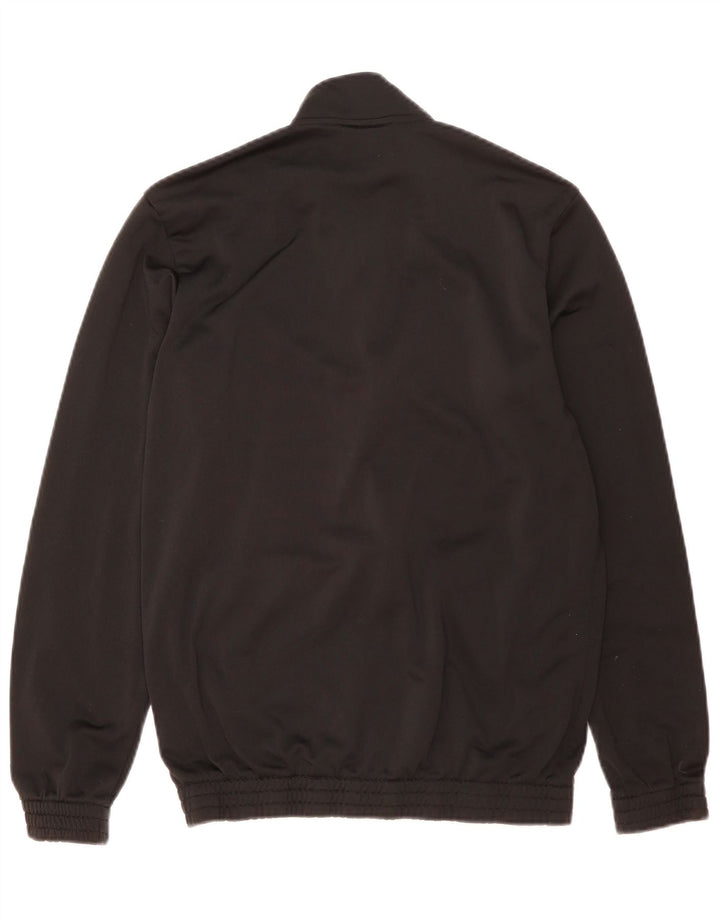Giacca da tuta da uomo Adidas UK 38/40 Medium Nero Poliestere