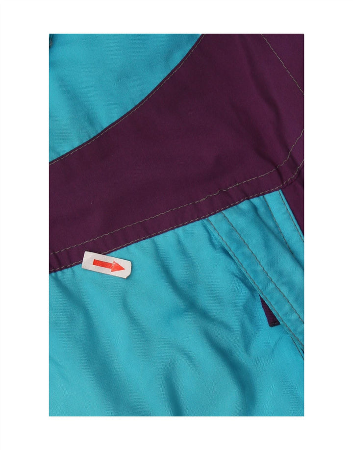 Giacca da sci da uomo con cappuccio vestibilità ampia COLMAR IT 44 XS Blu Colourblock