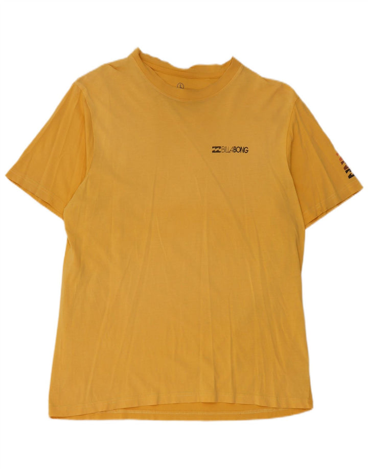 Maglietta da uomo Billabong Top grande in cotone giallo