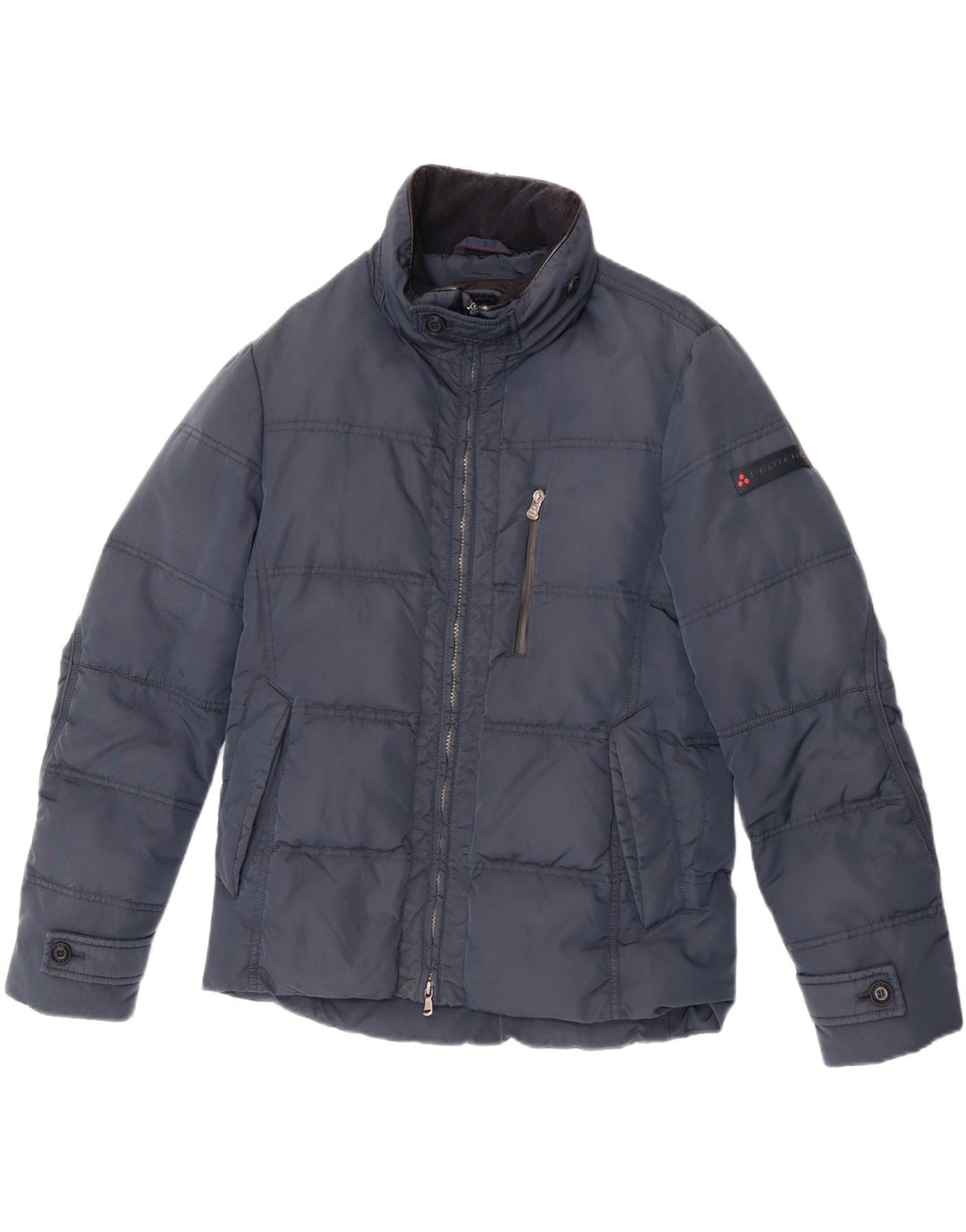 PEUTEREY Giacca imbottita da uomo UK 36 Small Blu Navy Poliammide
