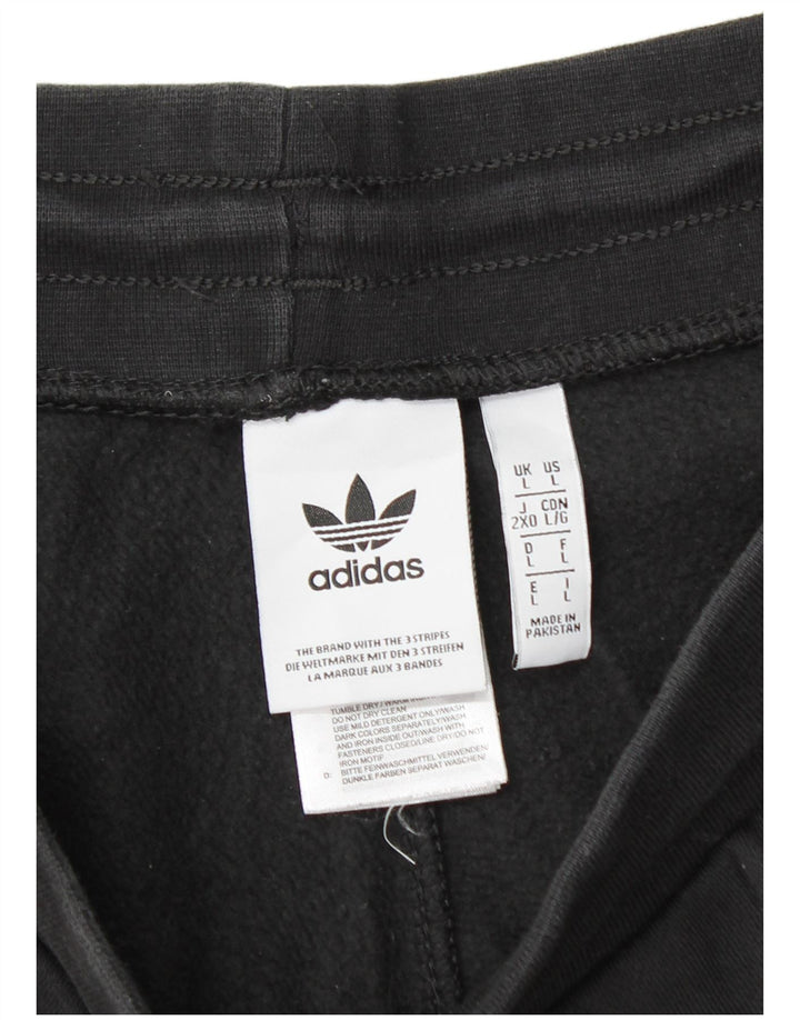 Pantaloni da tuta da uomo ADIDAS Joggers grandi in cotone nero