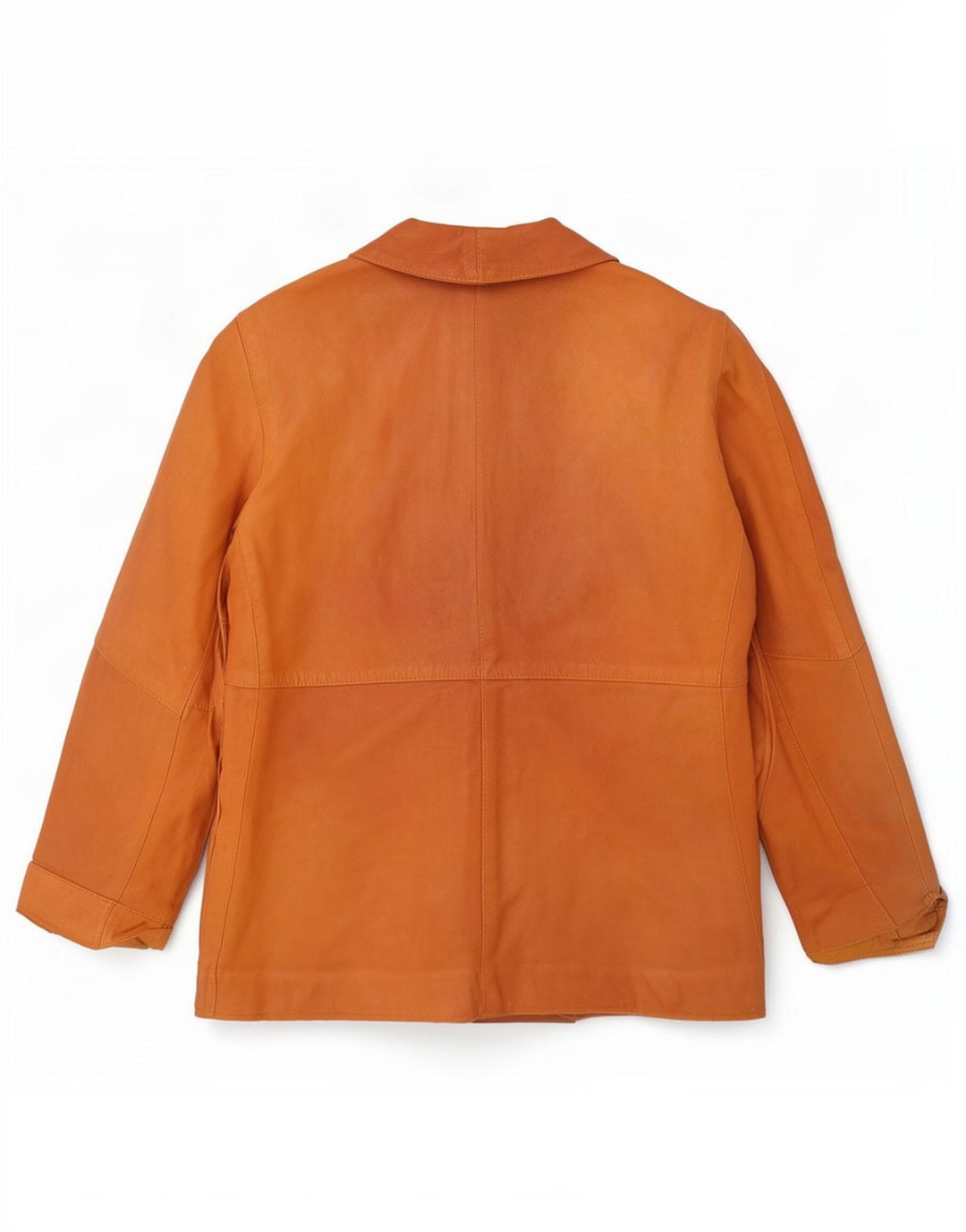 Giacca in pelle vintage da donna EU 44 XL Marrone