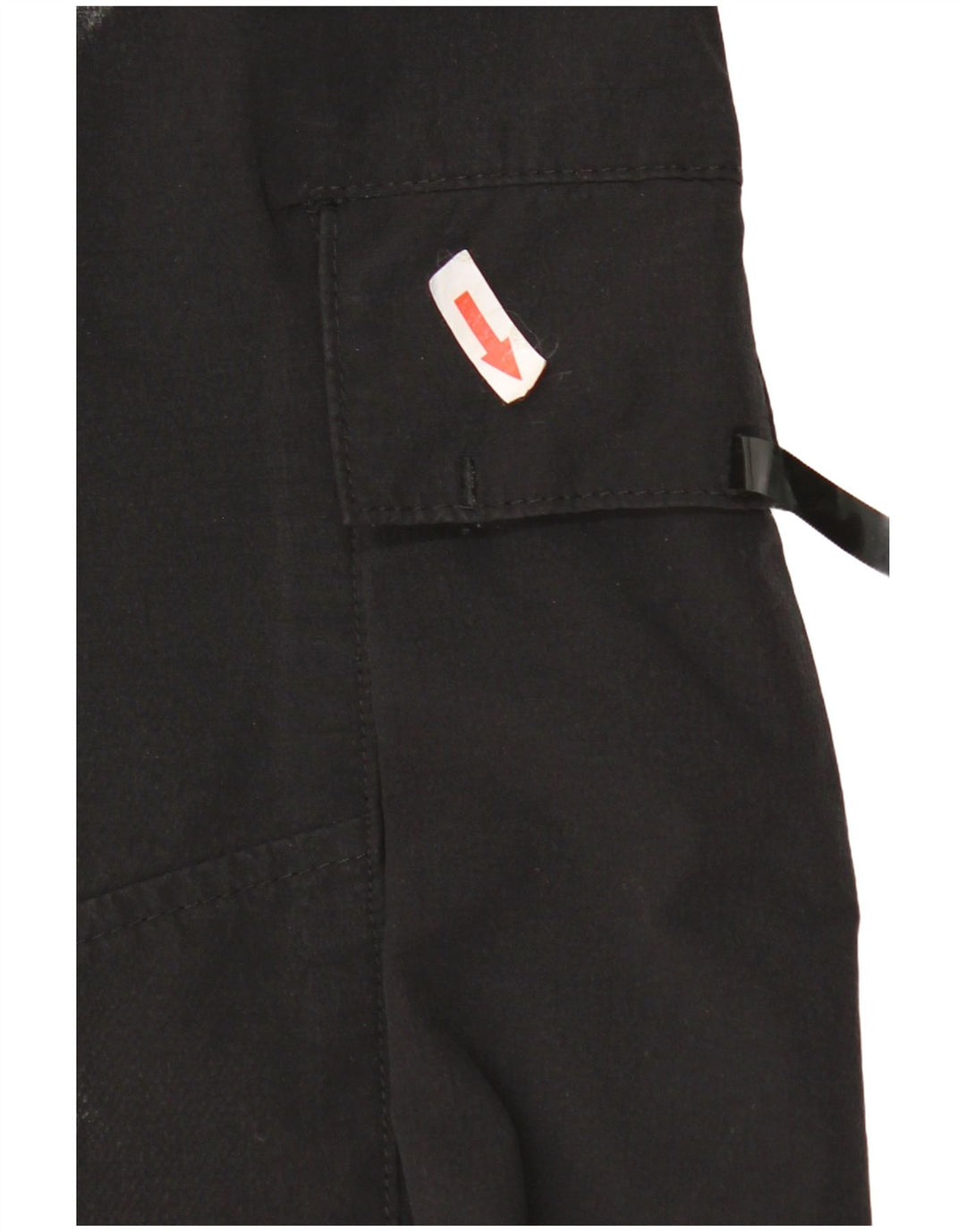 Pantaloni cargo affusolati corti Zara da uomo medi W32 L24 neri