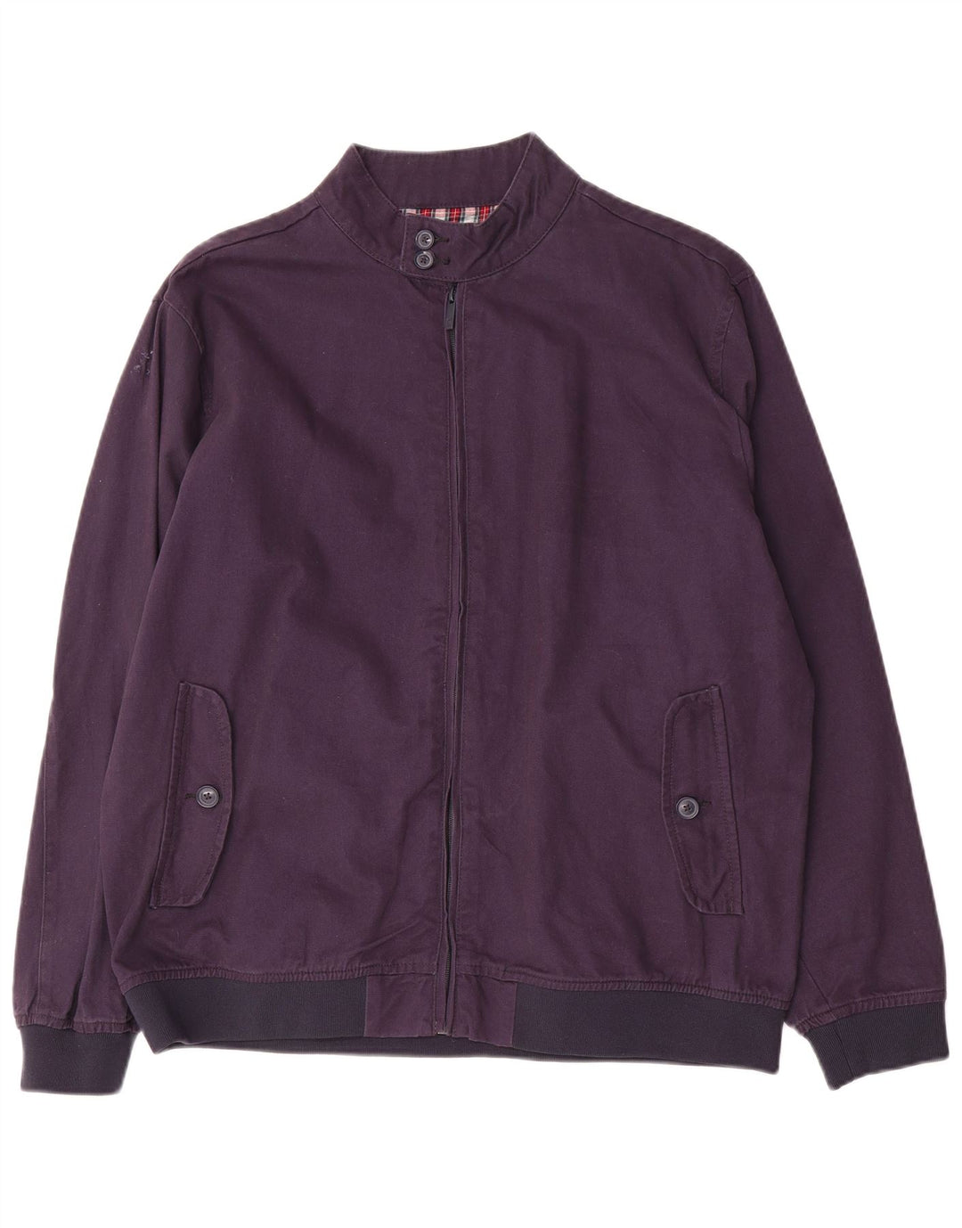 Giacca bomber da uomo Pierre Cardin UK 40 grande cotone blu navy