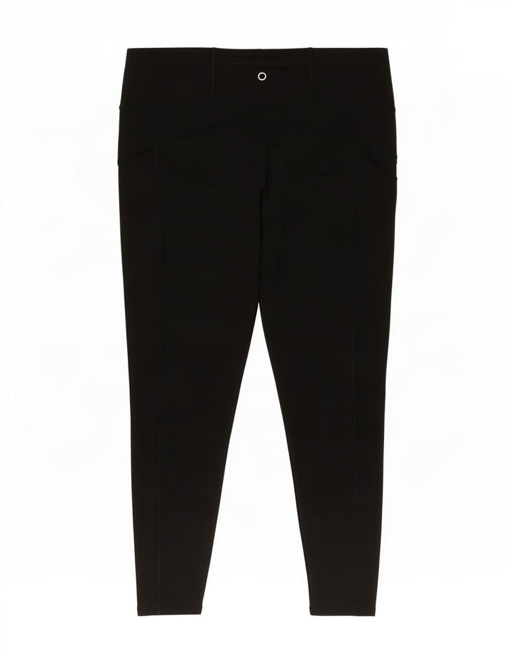 Leggings corti da donna Marks & Spencer UK 22 3XL poliestere nero