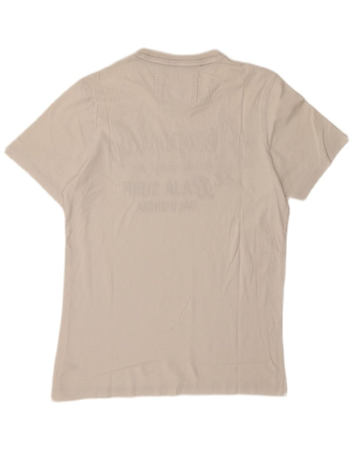 AEROPOSTALE Mens Graphic T-Shirt Top Medium White Cotton