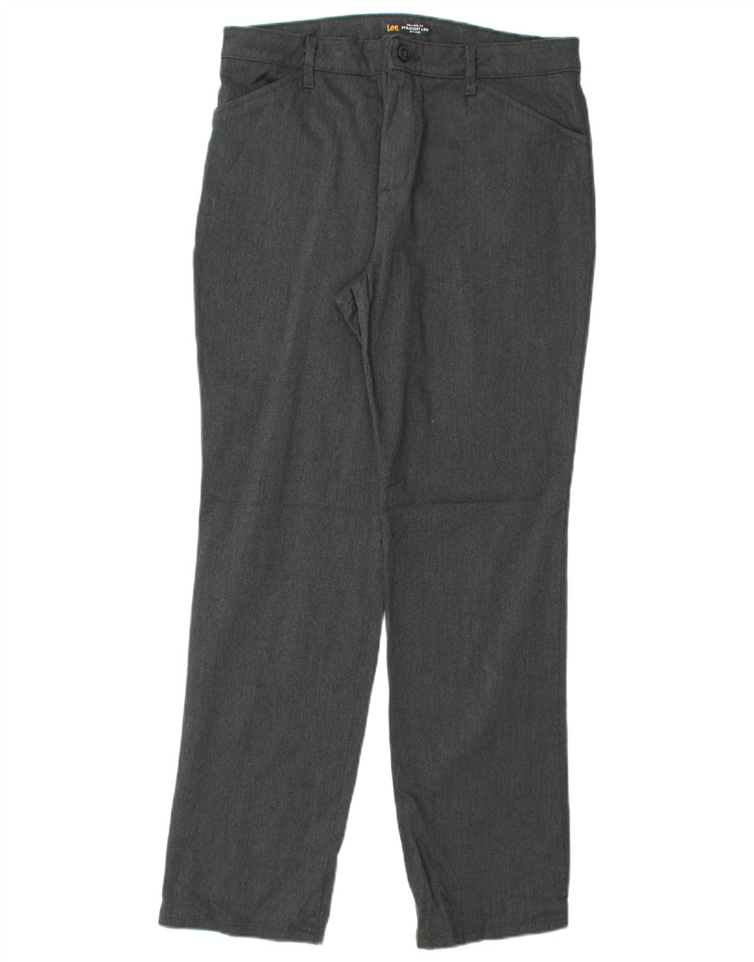 Pantaloni casual LEE da donna a vita media con vestibilità rilassata US 8 Medium W30 L30 Grigio