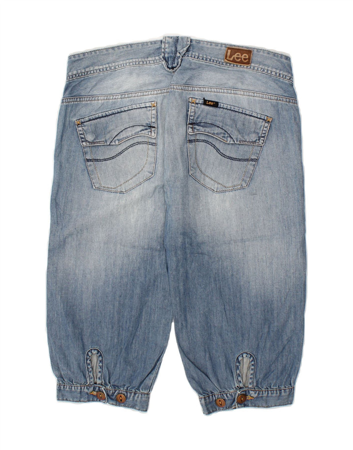 LEE Womens Denim Shorts W30 Medium Blue Cotton Vintage Lee and Second-Hand Lee from Messina Hembry 