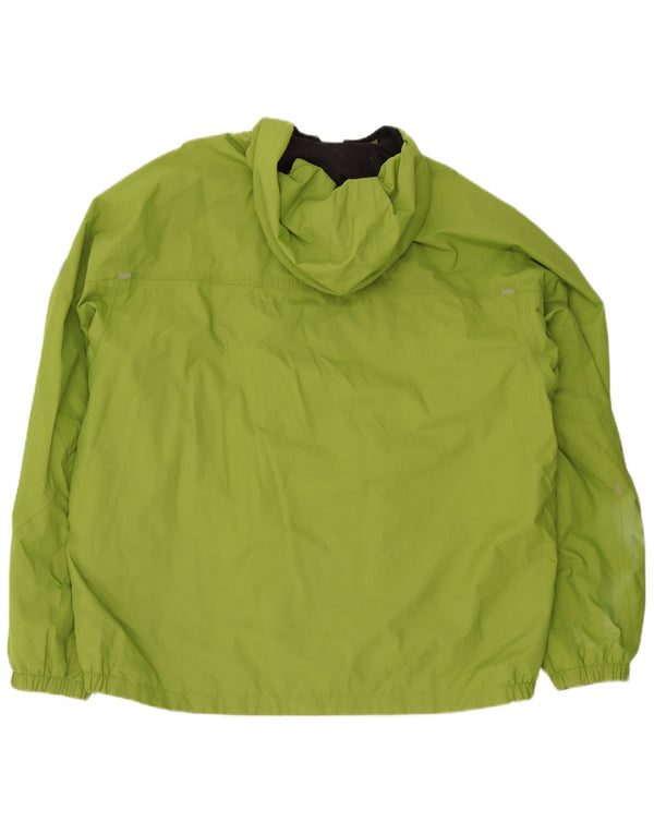 Giacca antipioggia con cappuccio da uomo Timberland UK 44 2XL poliestere verde