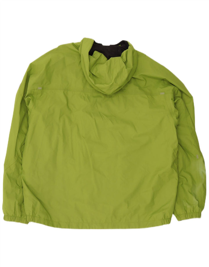 Giacca antipioggia con cappuccio da uomo Timberland UK 44 2XL poliestere verde
