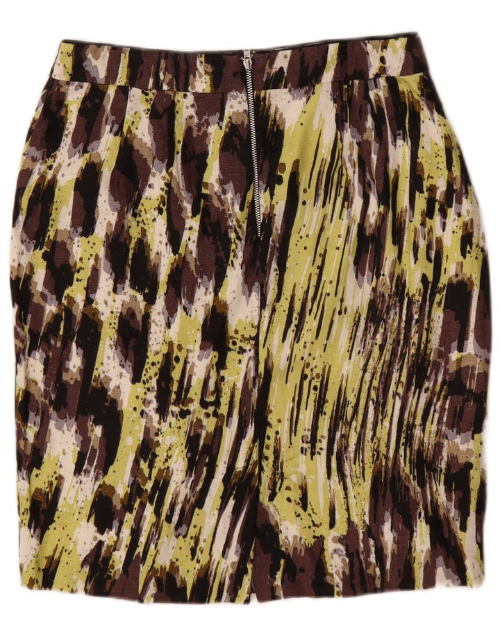 Gonna a tubino da donna Marks & Spencer UK 8 piccola W27 multicolore