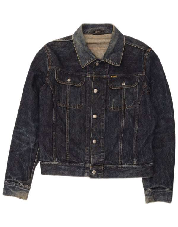 Giacca in denim da donna Diesel UK 14 cotone blu navy medio