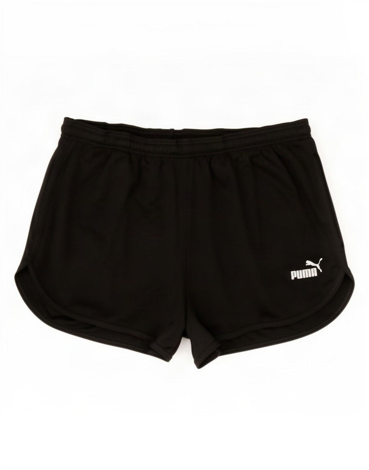 Pantaloncini sportivi da donna Puma UK 18 XL poliestere nero