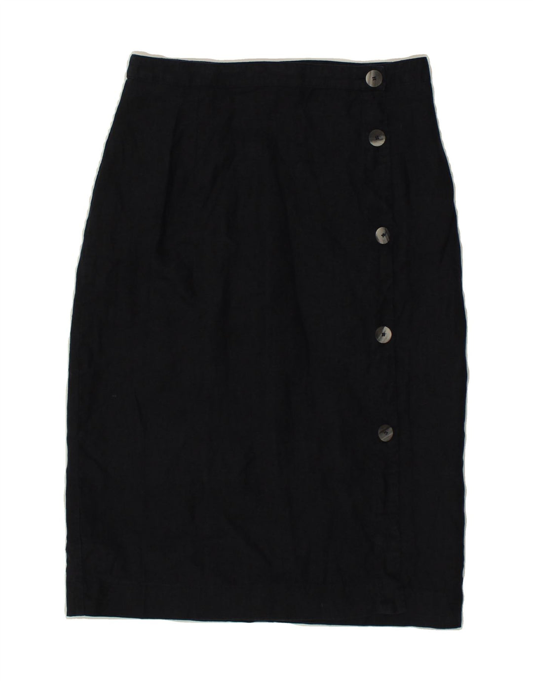Gonna a tubino da donna JAEGER UK 10 piccola W27 blu navy