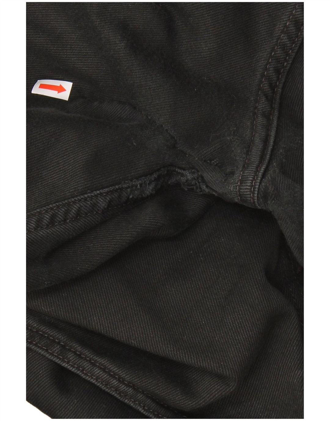 LEVI'S Jeans dritti da uomo 581 W33 L30 cotone nero