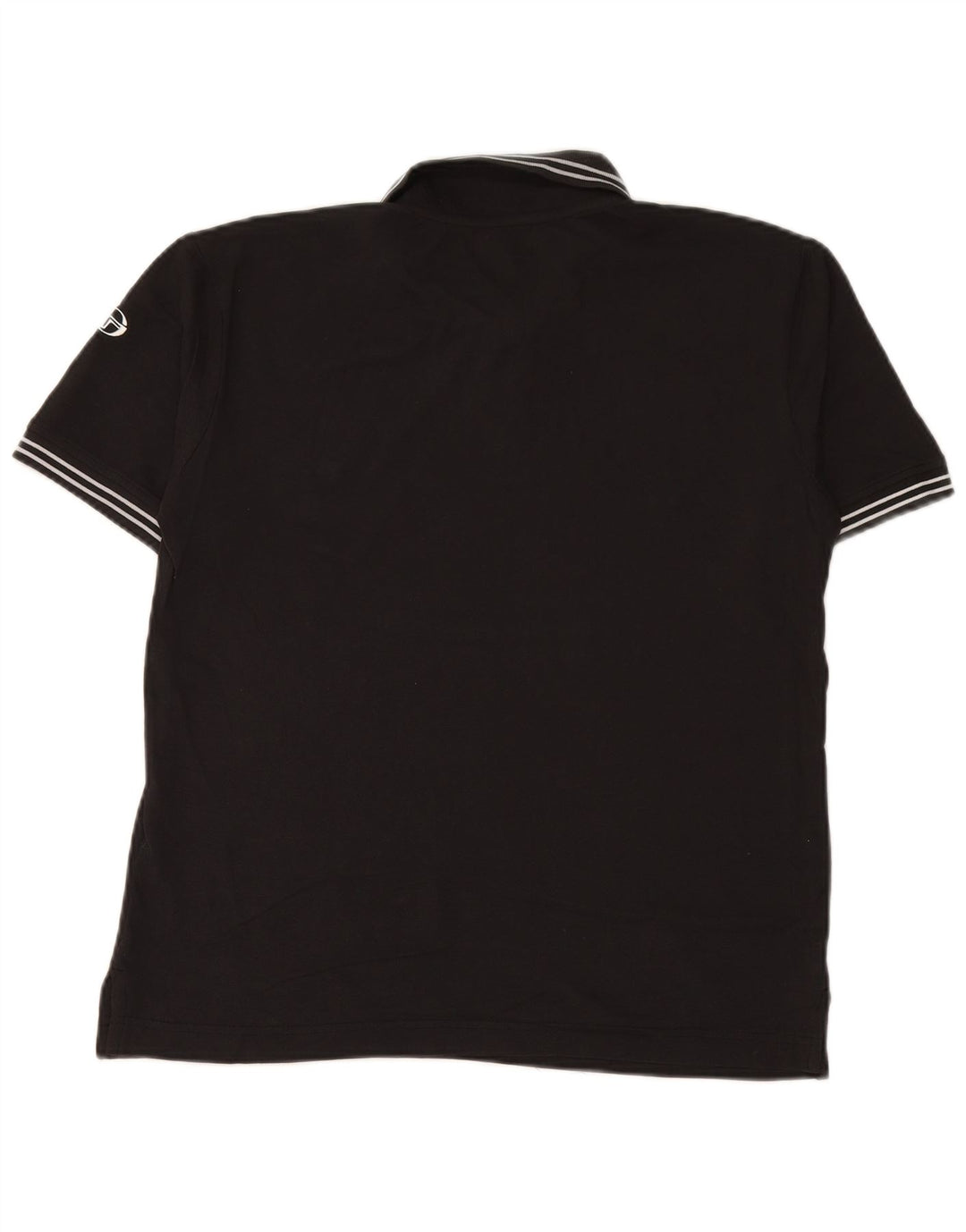 SERGIO TACCHINI Polo Uomo Large Nera in Cotone