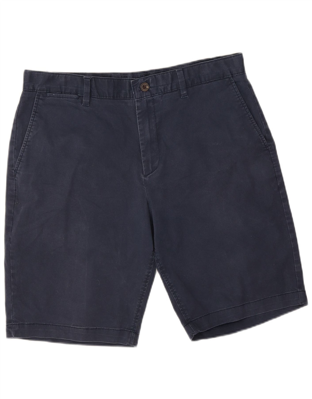 Pantaloncini chino regolari da uomo John Lewis W36 grandi in cotone blu navy