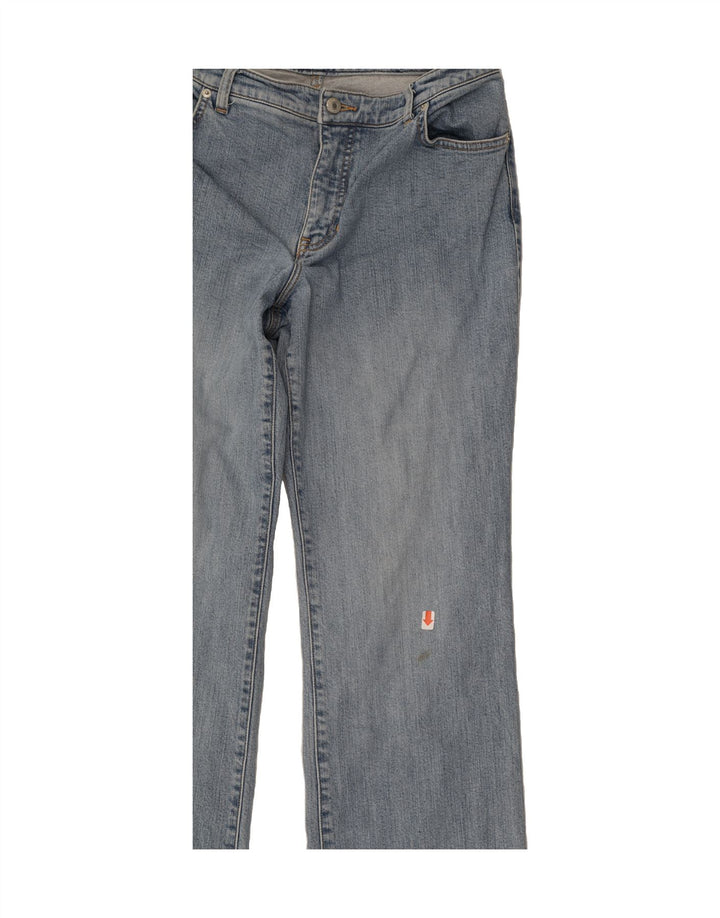 LANDS END Womens Bootcut Jeans US 8 Medium W30 L30 Blue Cotton Vintage Lands End and Second-Hand Lands End from Messina Hembry 