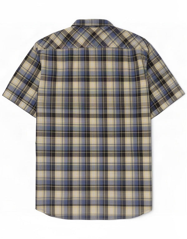 Rifle Camicia a maniche corte da uomo 2XL Cotone a quadri multicolore