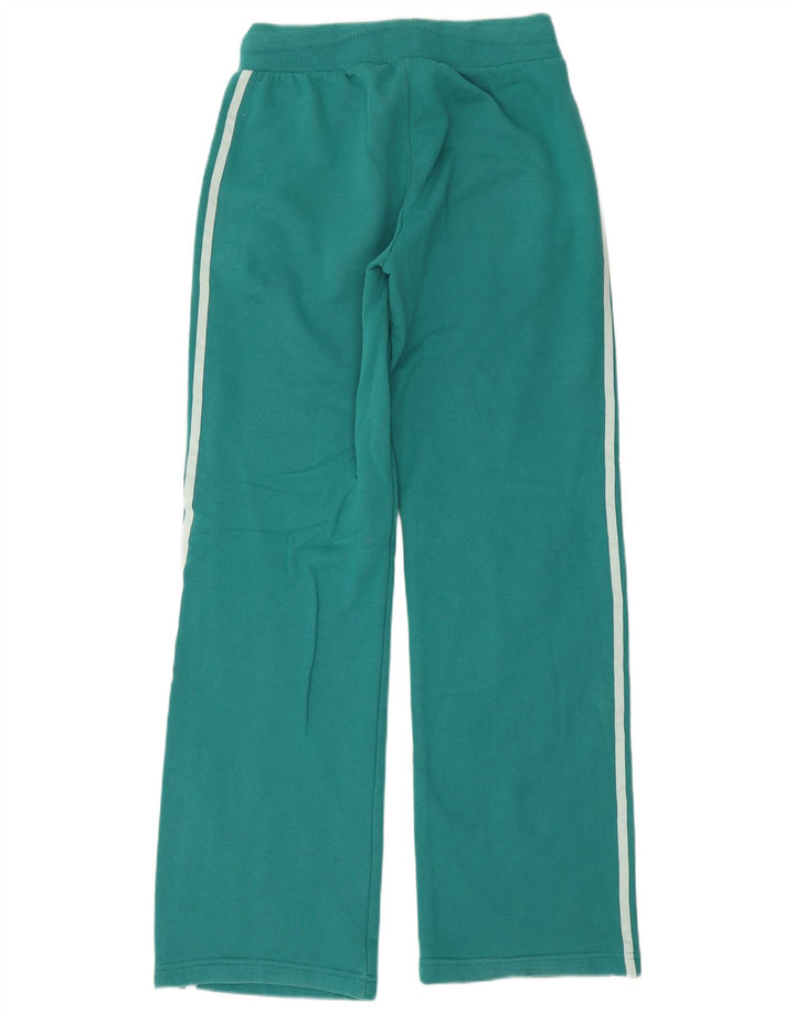 Pantaloni della tuta da donna Adidas UK 12 cotone verde medio