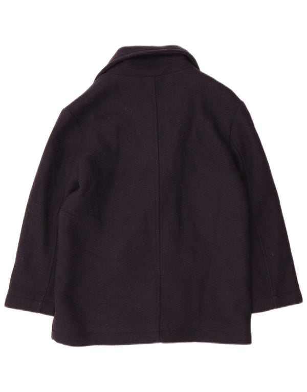 Cappotto da marinaio Zara per ragazzi 9-10 anni in lana blu navy