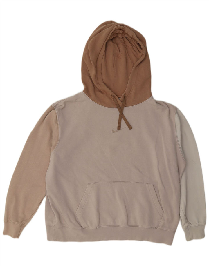 Felpa con cappuccio oversize da donna Nike UK 14 colorblock medio multicolore
