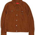 Giubbotto bomber da uomo Guess UK 38 cotone marrone medio
