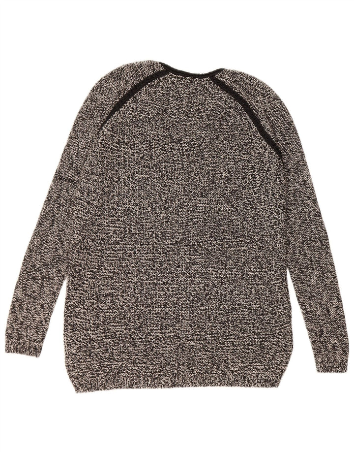 Maglione da donna con scollo a V autografo Marks & Spencer UK 10 piccolo nero