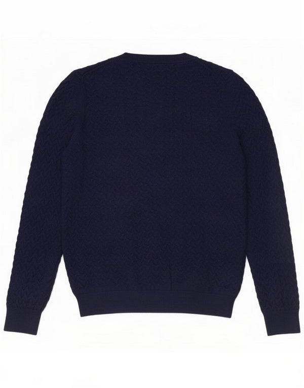 Crew Clothing Maglione da donna con scollo a V UK 14 Blu navy medio