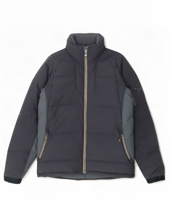 Giacca imbottita da uomo Helly Hansen UK 36 Small Nylon color block blu navy