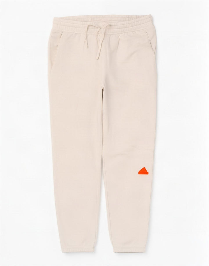 Pantaloni da tuta da uomo Adidas Joggers grandi in cotone bianco