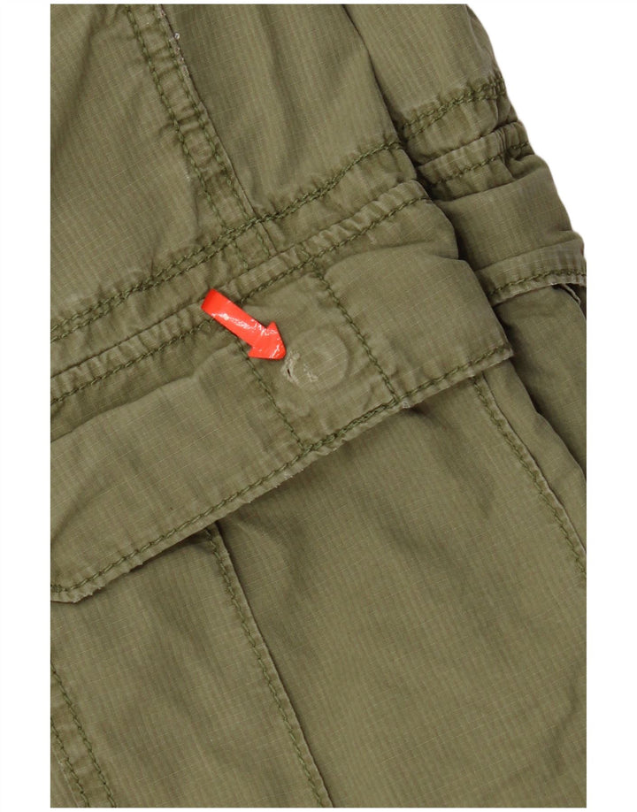 Pantaloncini cargo da uomo Tommy Hilfiger W34 Large in cotone kaki
