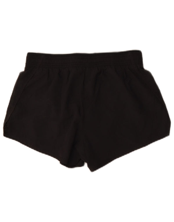 Pantaloncini sportivi da donna Nike UK 10 piccoli sportivi in poliestere nero