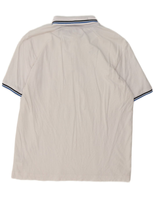 Polo Kappa Uomo 2XL Cotone Bianco