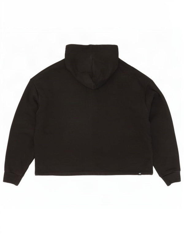 Felpa con cappuccio oversize grafica da uomo Puma UK 14 cotone nero medio