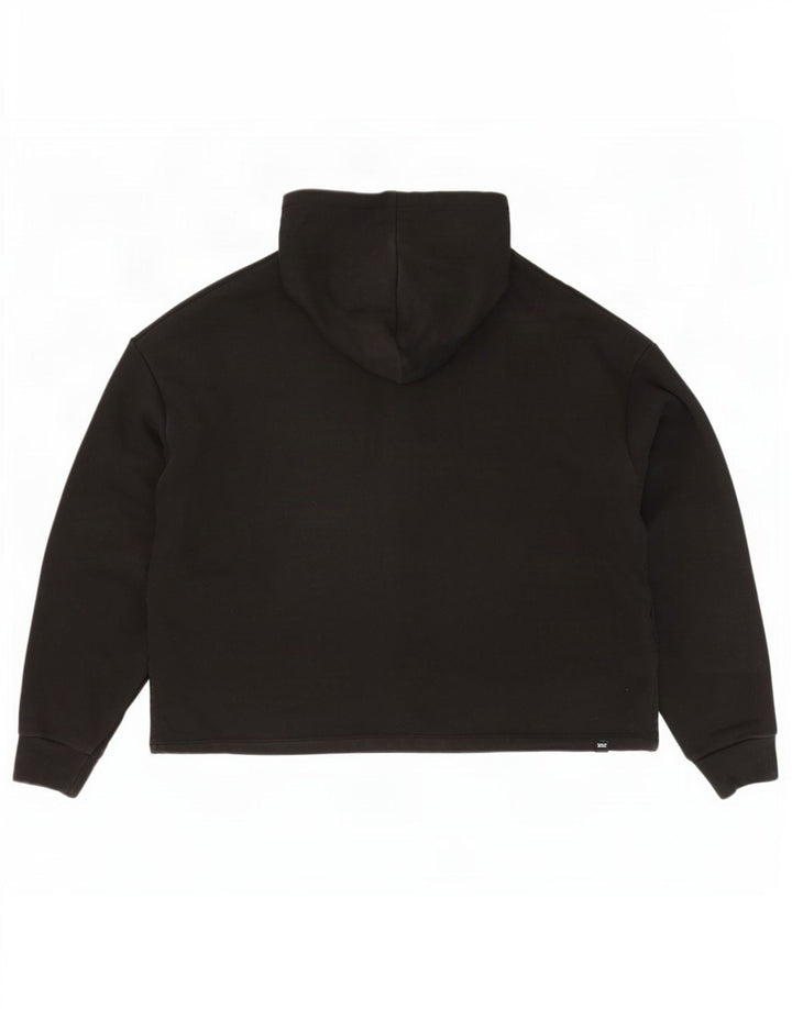 Felpa con cappuccio oversize grafica da uomo Puma UK 14 cotone nero medio