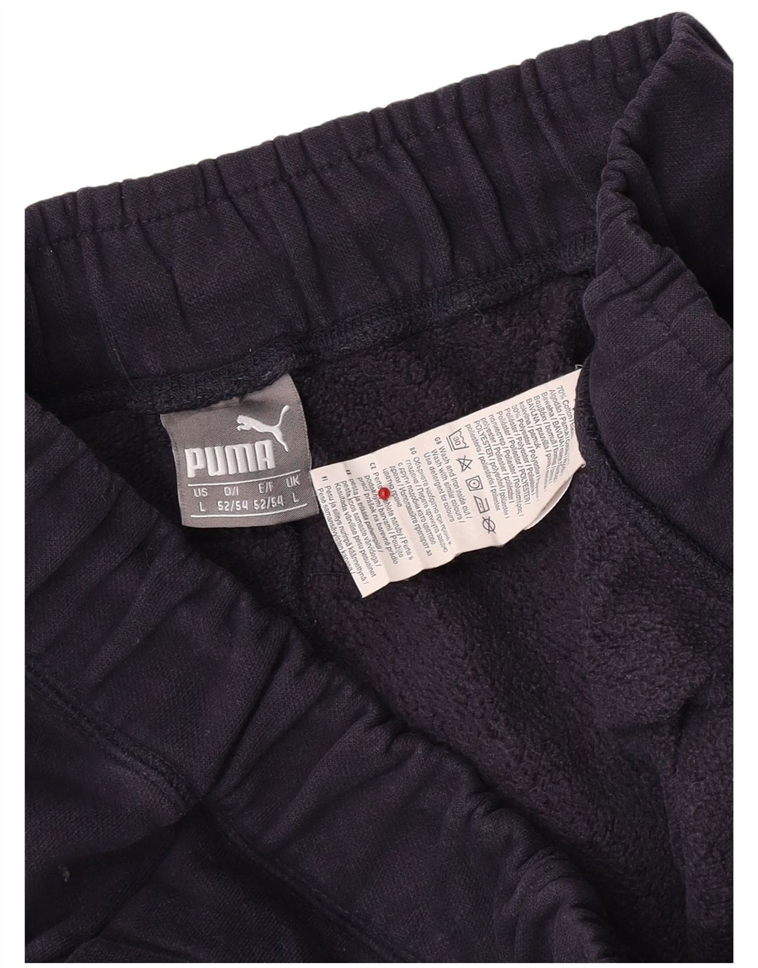 Pantaloni da tuta da uomo Puma Joggers Large Blu Navy in cotone