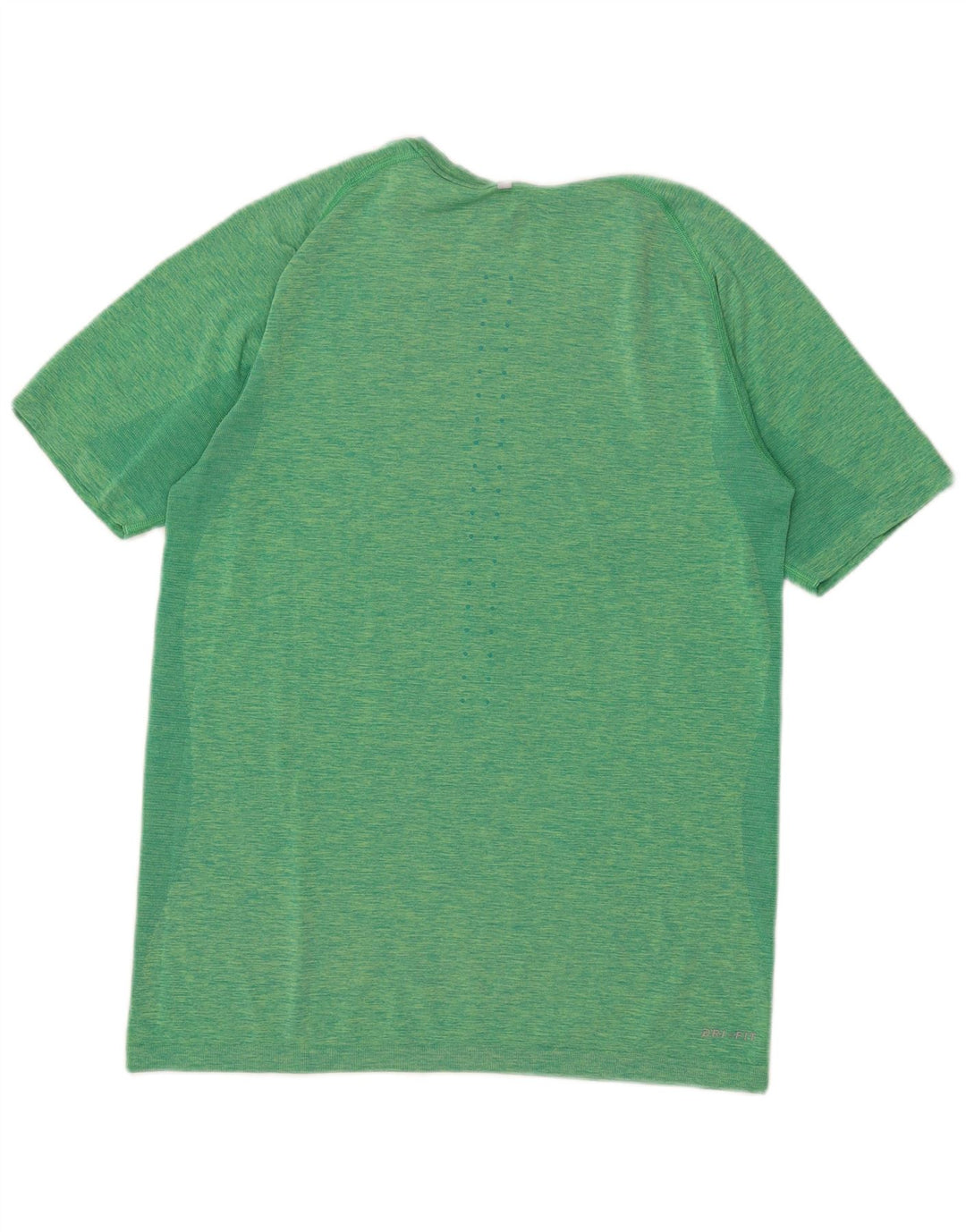 T-shirt Nike Dri Fit da uomo a righe verdi medie