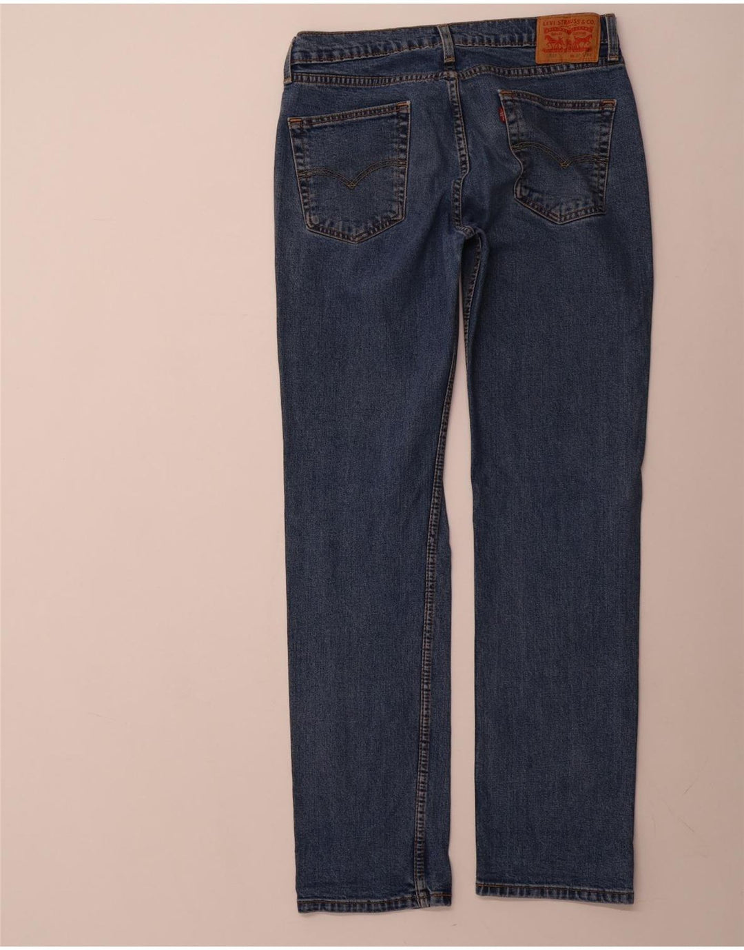Levi's Uomo 514 Jeans dritti W32 L34 Cotone Blu