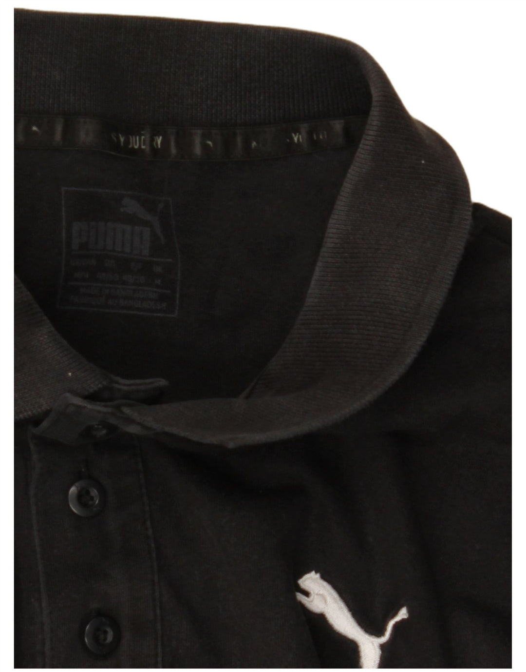 Polo Puma Uomo Media Nera