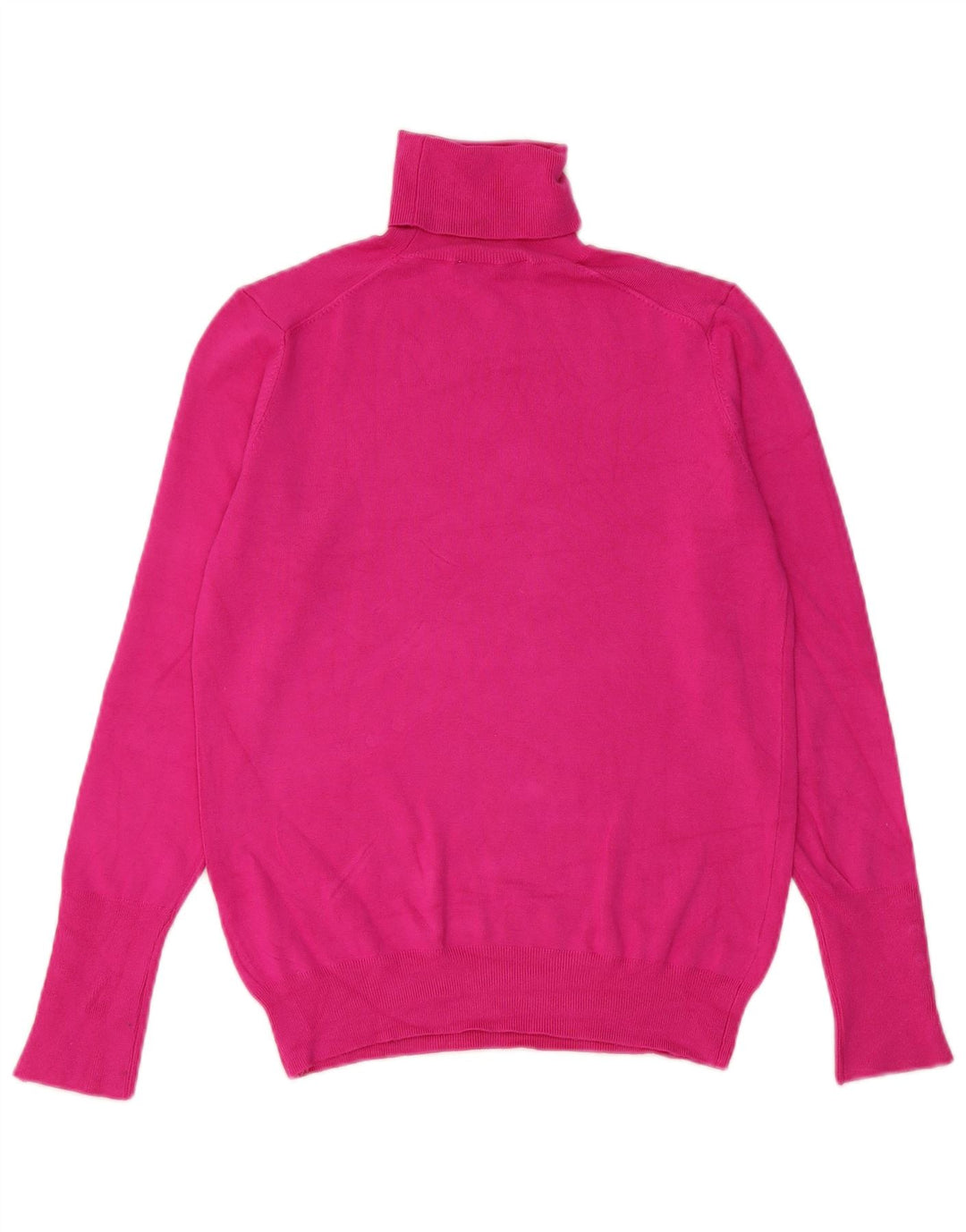 Maglione maglione a collo alto da donna Zara UK 12 Rosa medio