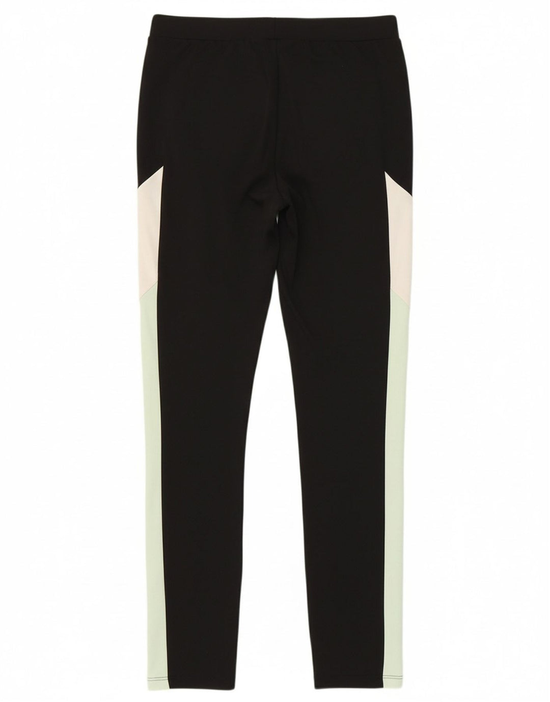 ELLESSE Girls Leggings 13-14 Years  Black Colourblock Polyester
