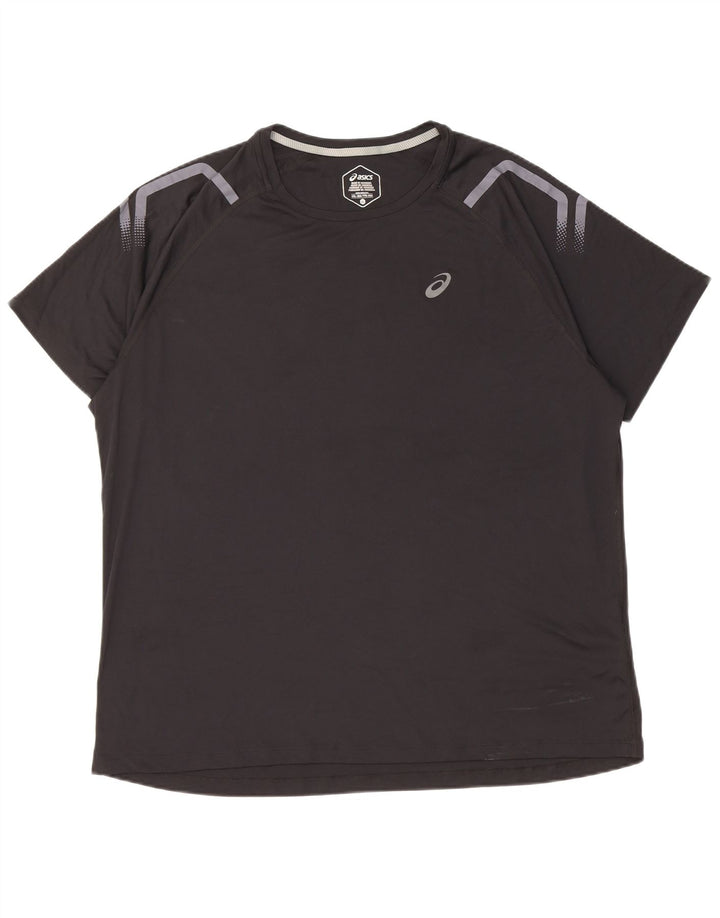 T-shirt da uomo Asics Top 2XL poliestere nero