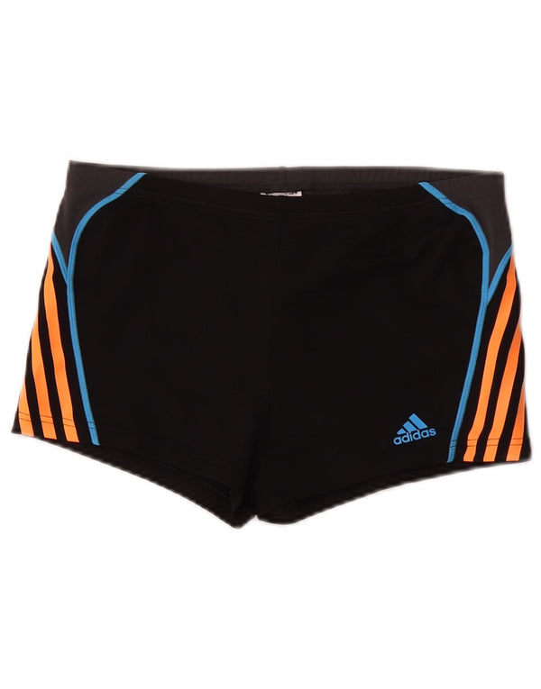 Pantaloncini da bagno Adidas Infinitex da uomo UK 38 piccoli poliestere nero