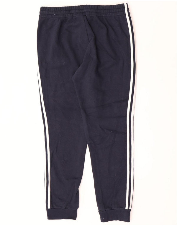 Pantaloni da tuta da uomo Adidas Joggers grandi in cotone blu navy