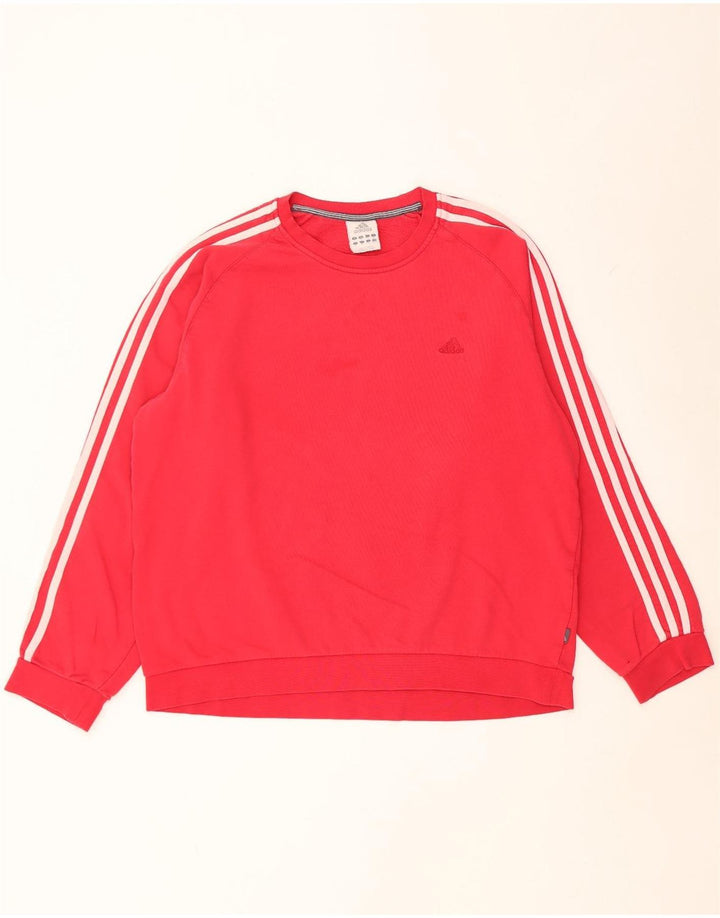 Felpa Adidas Uomo Maglione XL Rossa