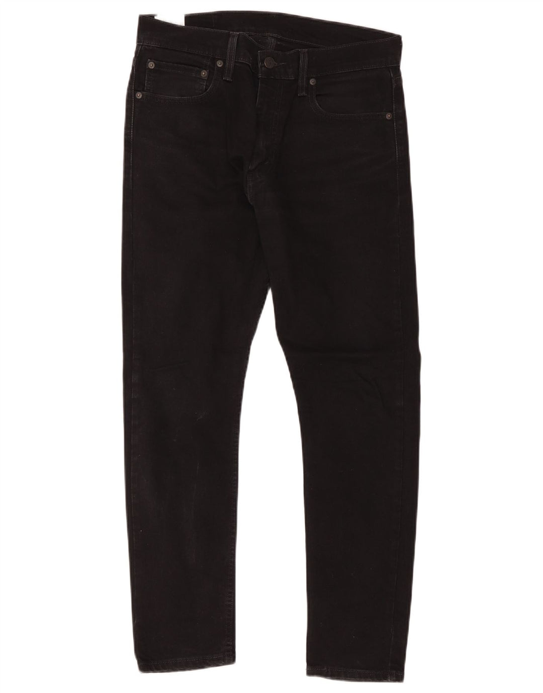 Jeans Levi's Uomo 512 Slim Tapered W32 L30 Cotone Nero