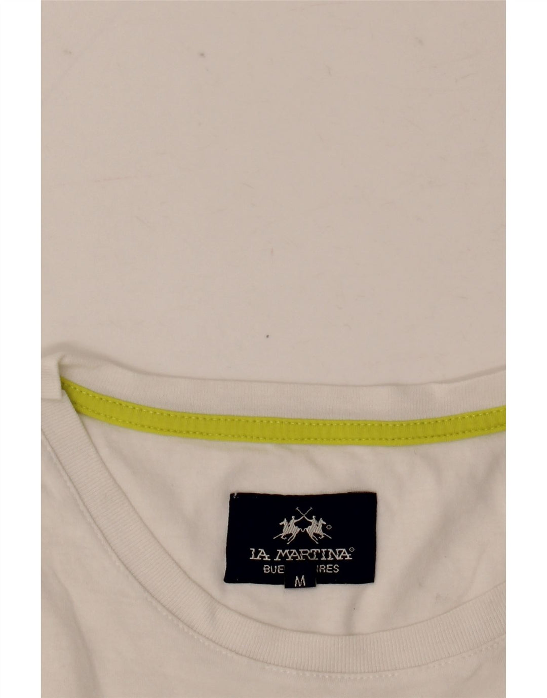 T-shirt grafica da uomo La Martina Top bianco medio