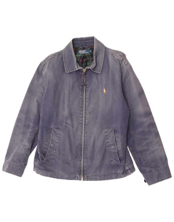Giubbotto bomber da uomo Polo Ralph Lauren UK 40 grande cotone blu